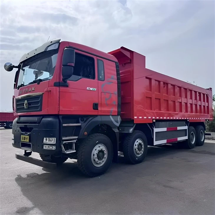 Xe tải tự đổ phía sau Sitrak G7S 8 * 4