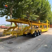 Rơ moóc vận chuyển phương tiện hai tầng-thủy lực-