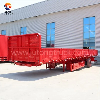 Trailer bán tường trục ba trục